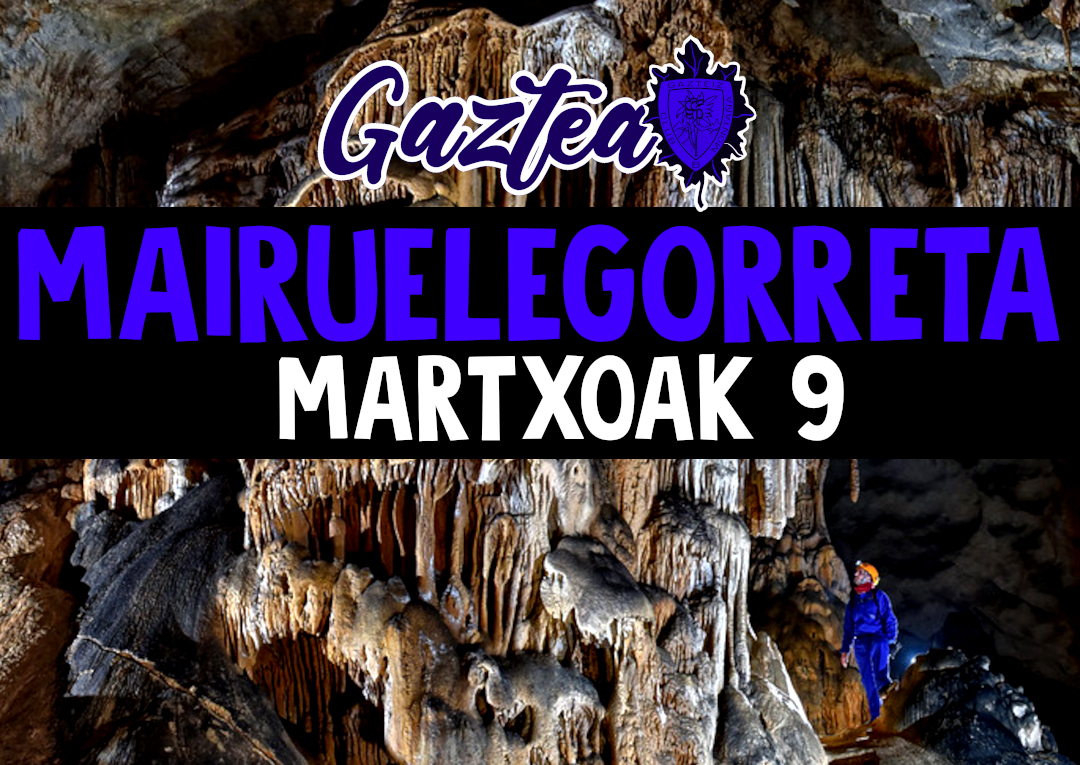 Foto Espeleología en Mairulegorreta